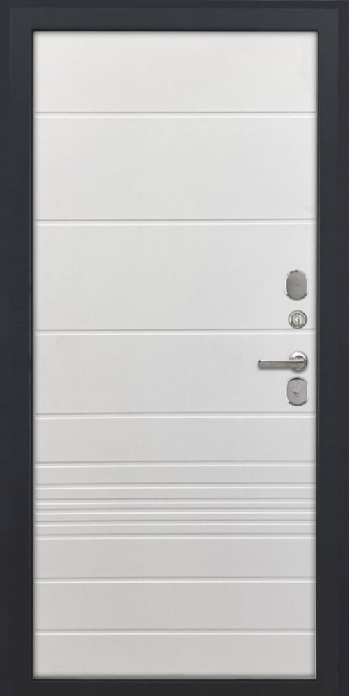 Входная дверь ДвериПРО L Термо ФЛ-700 (10мм, ясень белый) DPRO196553 внутренняя сторона